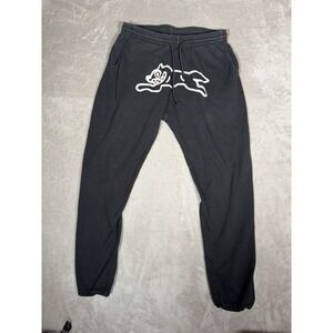 ICECREAM Running Dog Sweatpants Mens L Black BBC Joggers Pharrell Streetwear